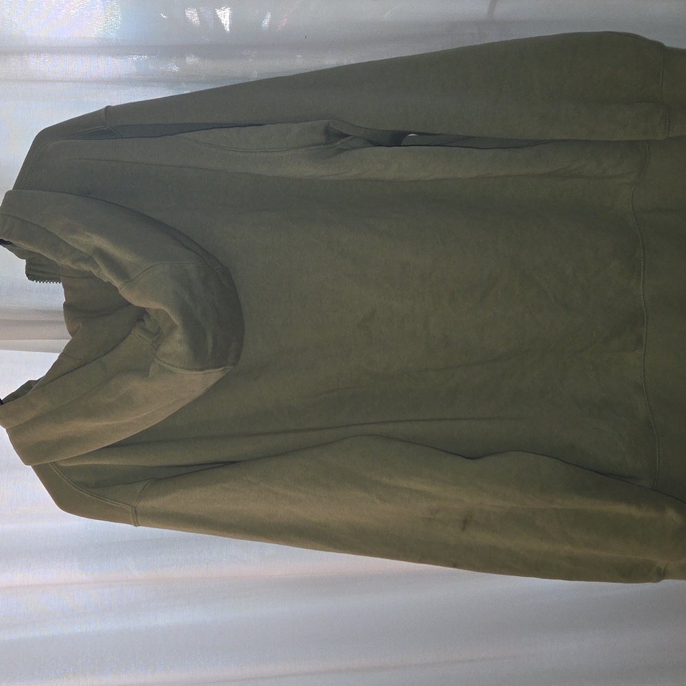 Nike Olive Green Zip-Up Hoodie XL - Picture 4 of 4